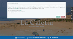 Desktop Screenshot of lacaletta.it